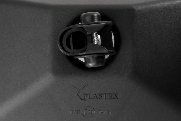 PLASTEX LP0240 R1200 zijspiegel / buitenspiegel voor landbouwmachines 250x155mm
