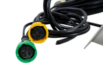 Faisceau électrique MANTES pour remorque de bateau, 9,57 m, prise 13 broches, baïonnettes 2 x 5 broches