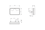 Feu arrière ASPÖCK MULTILED V à baïonnette 8 broches, 5 fonctions, côté droit