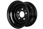 Jante en acier pour remorque UNITRAILER noire 6Jx10"H2 5x112 ET:-4