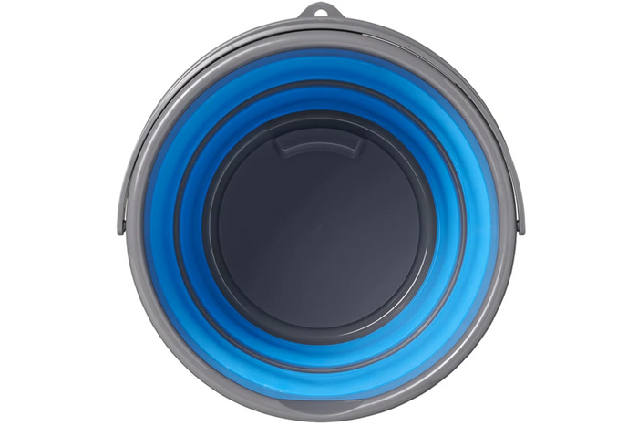 Seau de voyage pliable ProPlus 370307V01, silicone 15 L