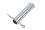 Essieu de roue jockey KNOTT 406699.001, douille 93x20mm