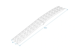 Rampes pliables ProPlus 390096 en aluminium pour remorques, 220 cm, 680 kg, lot de 2