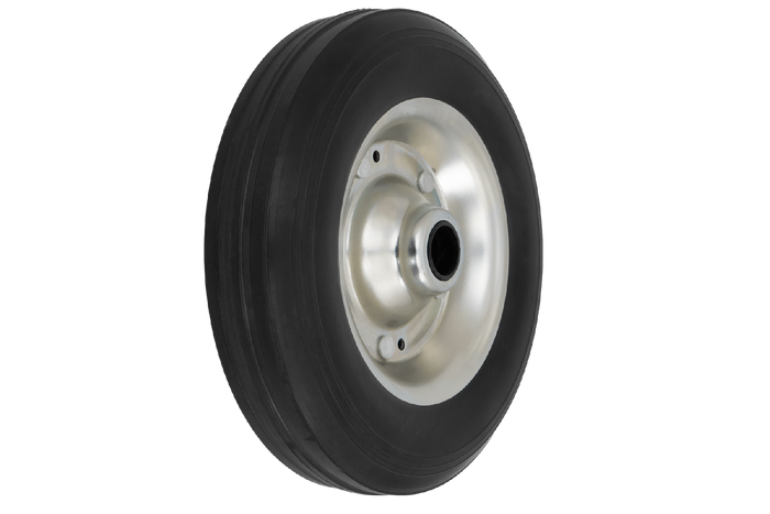Roue de secours pour la roue jockey KNOTT 4802799X, en caoutchouc plein, 200 x 50 mm