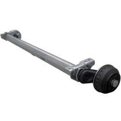 AL-KO COMPACT geremde as voor 1350kg aanhanger/takelwagen 1650mm 2100mm 5x112