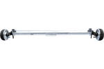 Essieu freiné AL-KO EURO pour remorque / dépanneuse 1800kg 1800mm 2300mm 5x112