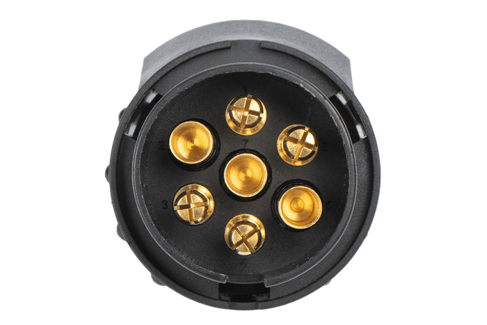 Adaptateur UNITRAILER, réduction de prise d'attelage de remorque 7/13 broches