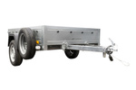 Support roue de secours remorque 155/70 R13 UNITRAILER