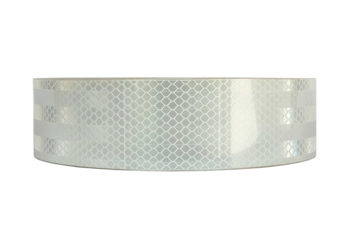 Bande réfléchissante blanche 1 m