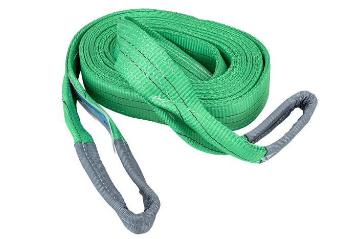 Sangle, élingue de levage HEFFA 6 m/60 mm/2 t avec boucles
