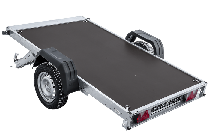 Remorque sur ressorts 230x125 UNITRAILER FORCE 230/R KIPP