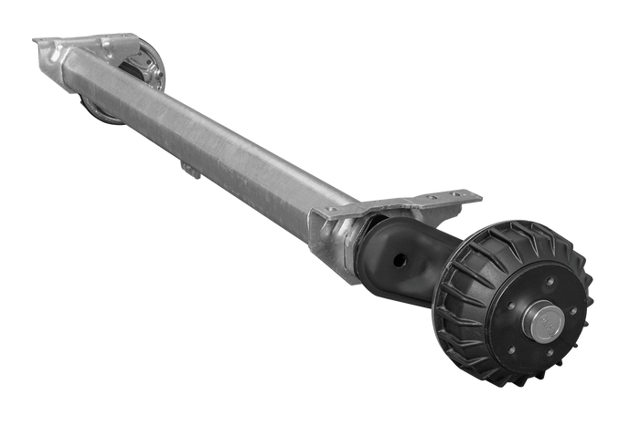 Essieu freiné AL-KO COMPACT pour remorque / dépanneuse 1500kg 1510mm 1880mm 5x112