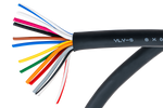 HYBSZ YLY-S elektrische kabel 8x0,75+5x1,5 dertienaderig - 1m