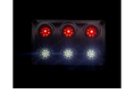 Lampe intérieure de voiture LED noire HORPOL LWD2325/CZ, 720 lm