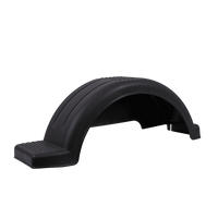 Garde-boue pour remorque à bateau 13" DOMAR D20422D, passage de roue 830/240 mm