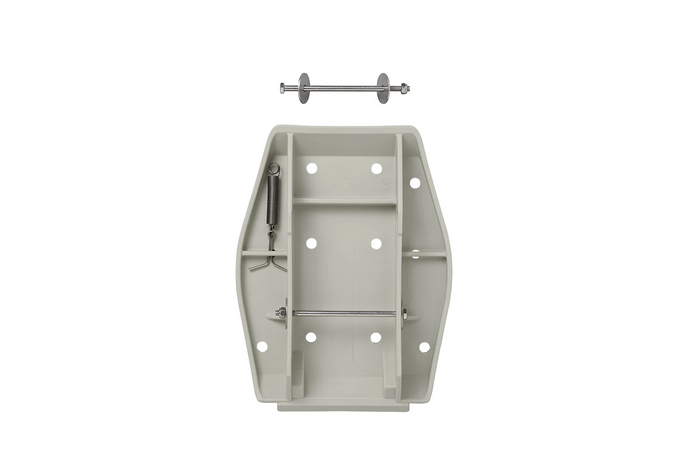 Ensemble de quatre supports pour stabilisateurs de remorque ProPlus 361519 avec ressort 20,5 x 27,5 cm