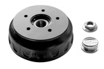 TAMBOUR DE FREIN KNOTT AVEC ROULEMENT POUR ESSIEU REMORQUE 1350KG 200X50 5X112