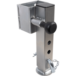 Support de manivelle extensible UNITRAILER JL1 pour remorque plateau 1500 kg 346-576 mm