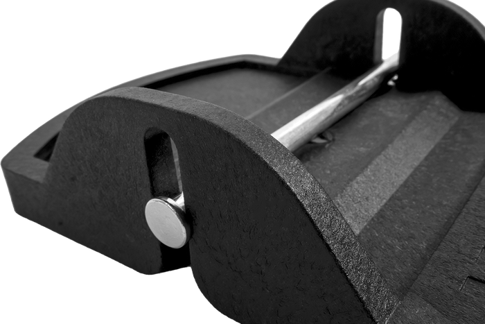 Ensemble de quatre patins, supports stabilisateurs de remorque KNOTT 18x14x4,5cm
