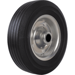 Roue de secours pour WINTERHOFF 200VBB, roue jockey en caoutchouc plein 200x60 mm