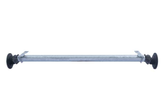 AL-KO OPTIMA ongeremde as voor 750kg aanhangwagen 1200mm 1630mm 5x112