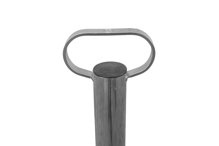 UNITRAILER vaste steun voor 150 kg vlakke aanhanger 48 mm 755 mm