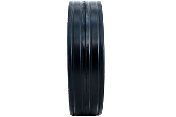 Roue de secours pour la roue jockey KNOTT 405641.001, en caoutchouc plein 200 x 60 mm
