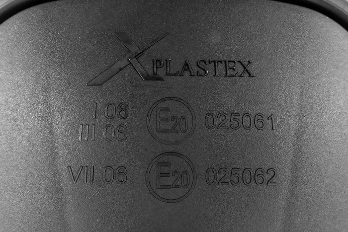 Rétroviseur panoramique universel PLASTEX LP0200 190x140mm