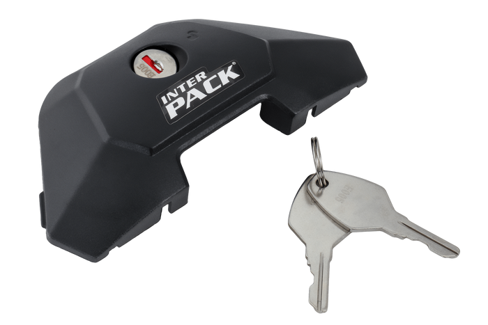Inter Pack Virgo IR 120 (G2) dakdrager voor geïntegreerde dakrails (zwart)