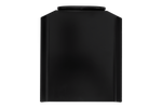 Trappe à grains noire UNITRAIER pour remorques agricoles 250x355mm
