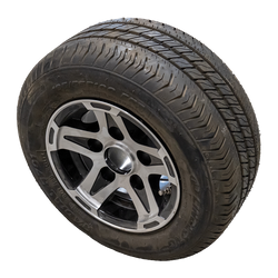 ROUE RENFORCÉE POUR REMORQUE LINGLONG TIRE 195/55 R10C 98/96N JANTE ALU UNITRAILER 6Jx10" 5x112 ET:-4