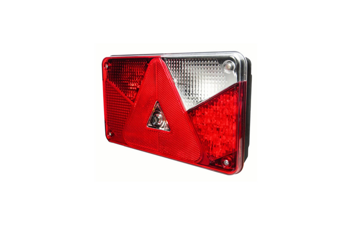 ASPÖCK MULTIPOINT V LED-achterlicht bajonet 8-pins 7 functies rechts