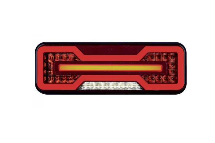 TruckLED L1871 LED NEON DYNAMIC achterlicht met 6 functies links
