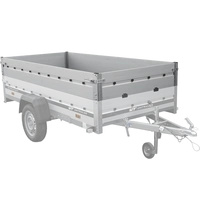 Côtés en aluminium BIS pour les remorques UNITRAILER GARDEN 265 KIPP ALU et 265/2 KIPP ALU