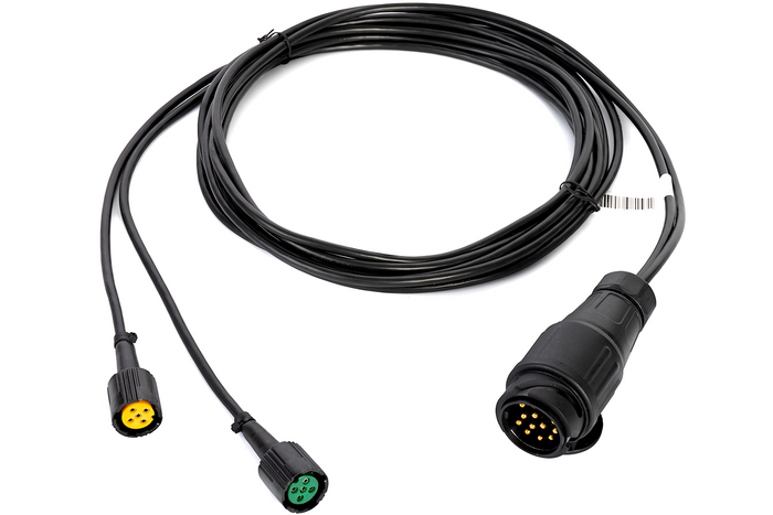 ASPÖCK MULTIPOINT II achterlichten + MANTES 5m 13-polige kabelboom