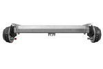 AL-KO COMPACT geremde as voor 1350kg aanhanger/takelwagen 900mm 1300mm 5x112