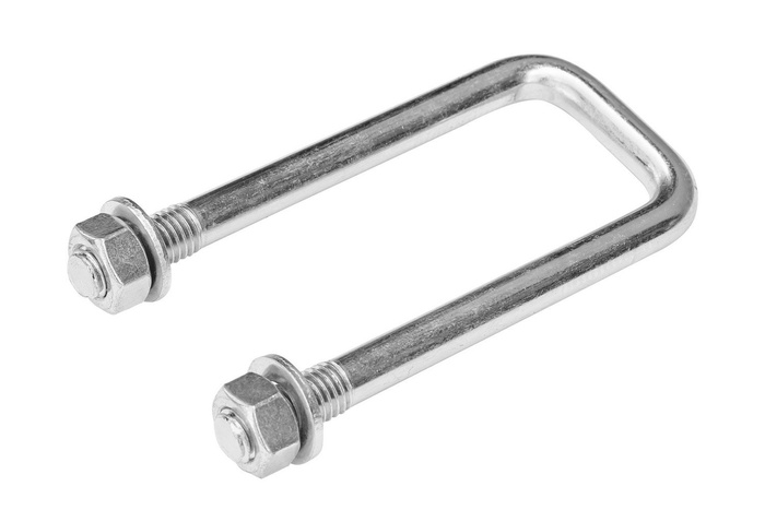 U-bout M12 130/42/130 met moeren en ringen