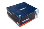 Knott remtrommel met lager 200 x 50 steekmaat 4 x 100
