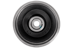 Tambour de frein KNOTT avec roulement pour essieu de remorque 250x40, 5x112, 37 mm