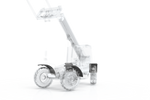 Garde-boue pour machines agricoles 20-28" DOMAR T10135, passage de roue 1220/470 mm