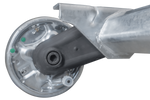 AL-KO COMPACT geremde as voor 1350kg aanhanger/takelwagen 1260mm 1630mm 5x112