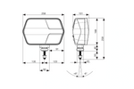 Phares LED ASPÖCK LuxLED II, 7 fonctions, connecteur 6 broches DEUTSCH DT06-6S (gauche + droite)