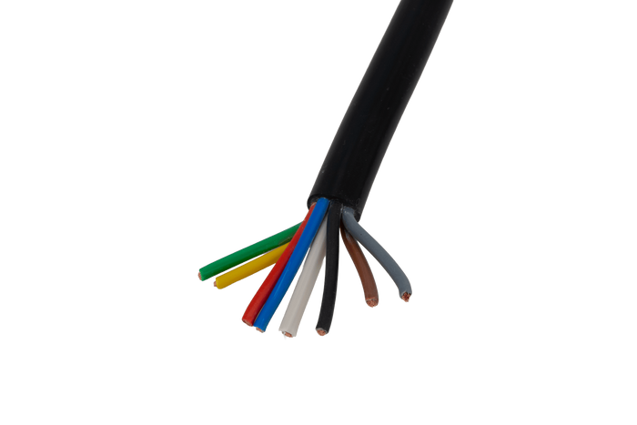 Câble électrique 8 conducteurs HYBSZ YLY-S 8x1 - 1 m