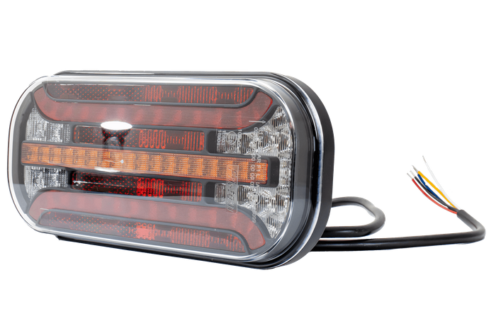 Feu arrière FRISTOM FT-230 LED, 6 fonctions universel