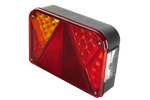 Kit d&#39;éclairage : feux arrière LED DOBPLAST DPT35 + feux de position latéraux LED FRISTOM FT-009 + faisceau MANTES 7 m 7 broches